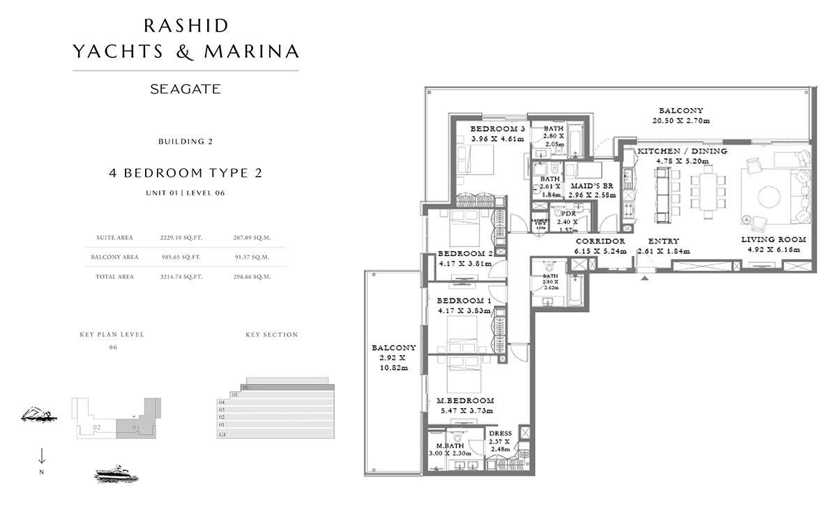 Type 2, Unit 01, Level 06 Building 2